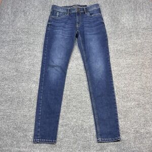 KOAJ Skinny Fit Jeans Mens 30x31 Blue Medium Wash Low Rise Denim Pants Casual